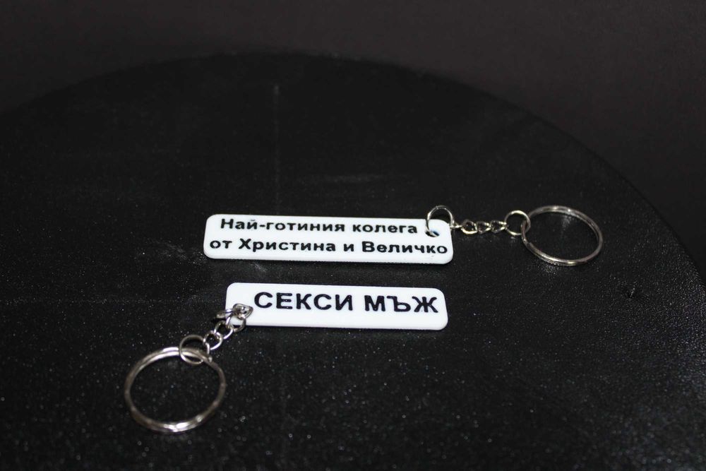 Ключодържатели с номер на кола