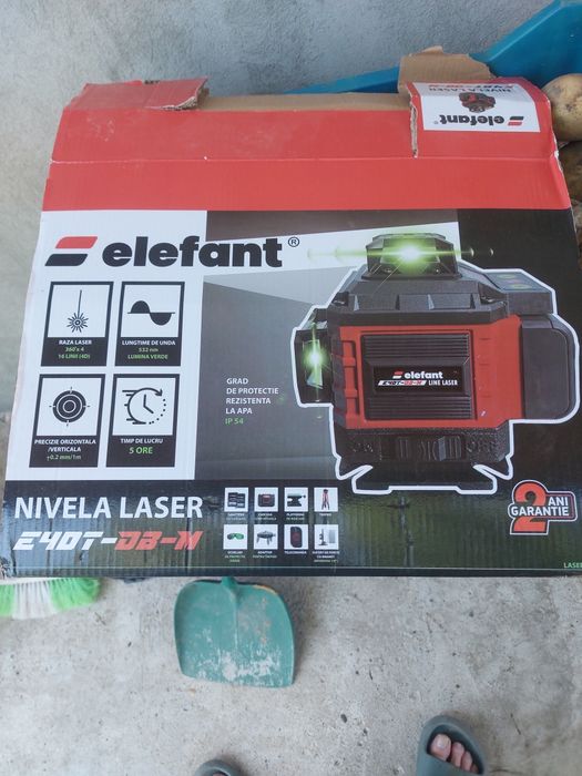 Nivela laser   Elefant