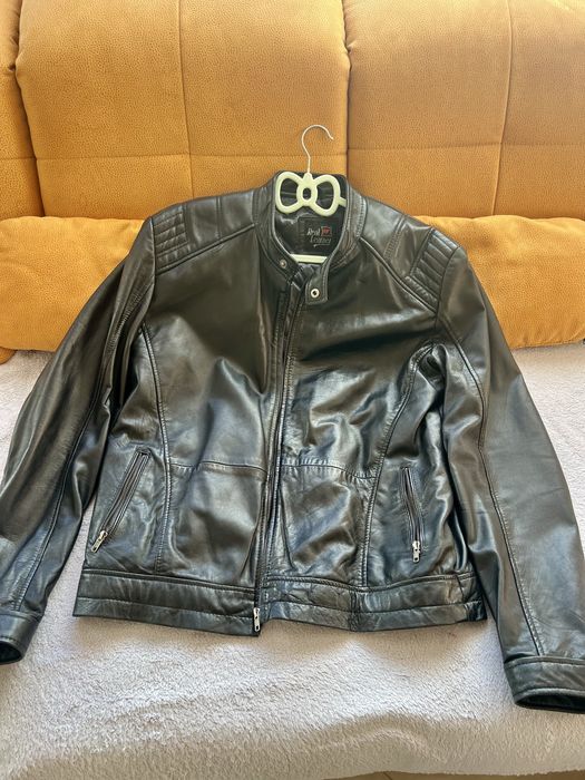 Мъжко яке естествена кожа