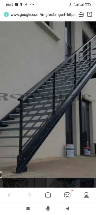 Scara metalica zincata 4mm