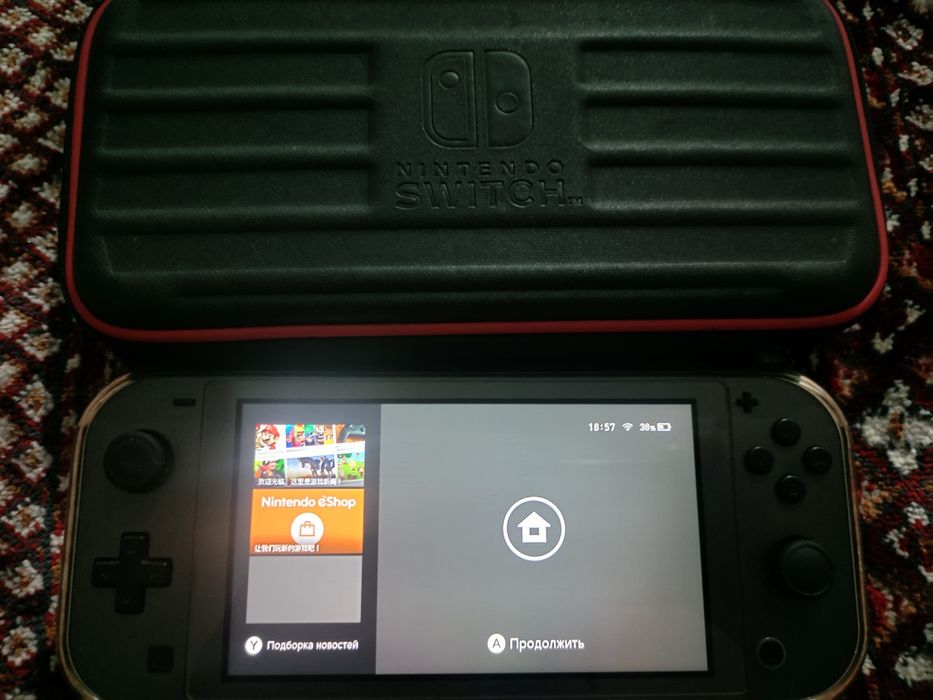 Nintendo switch lite прошитый