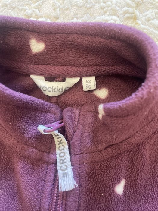 Флисовый комбинезон Crockid 52/86см