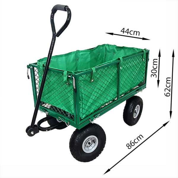 Carucior de gradina pentru transport max. 250 kg