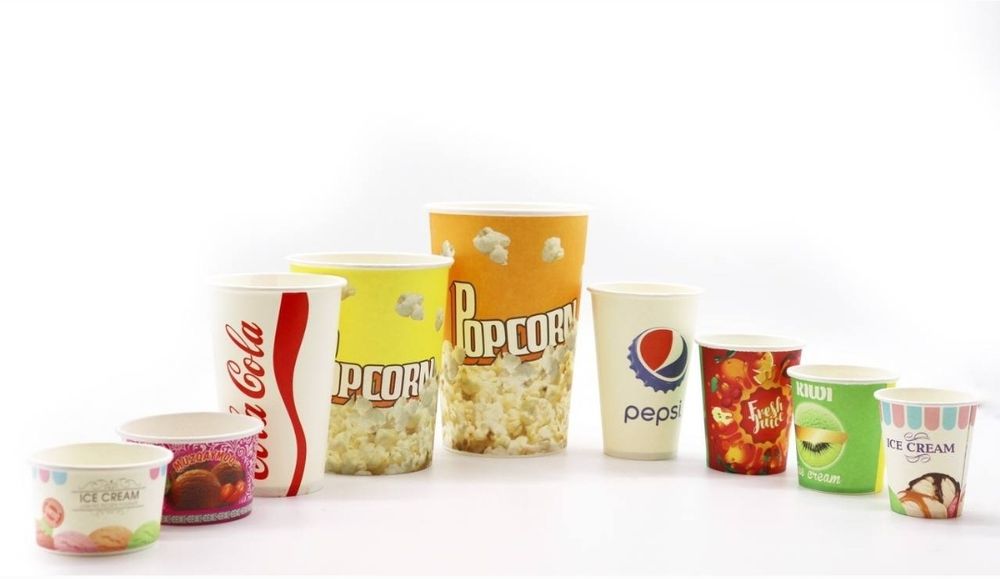 Одноразовые бумажные стаканы от производителя