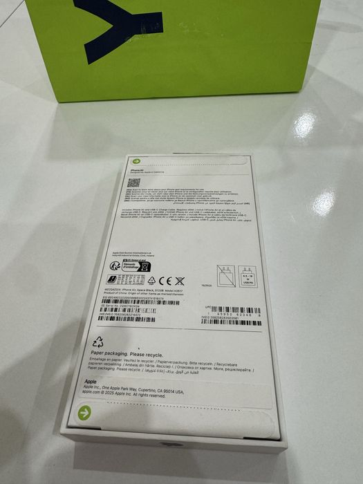 IPHONE AIR SPACE BLACK 512 GB чисто нов неразпечатан гаранция