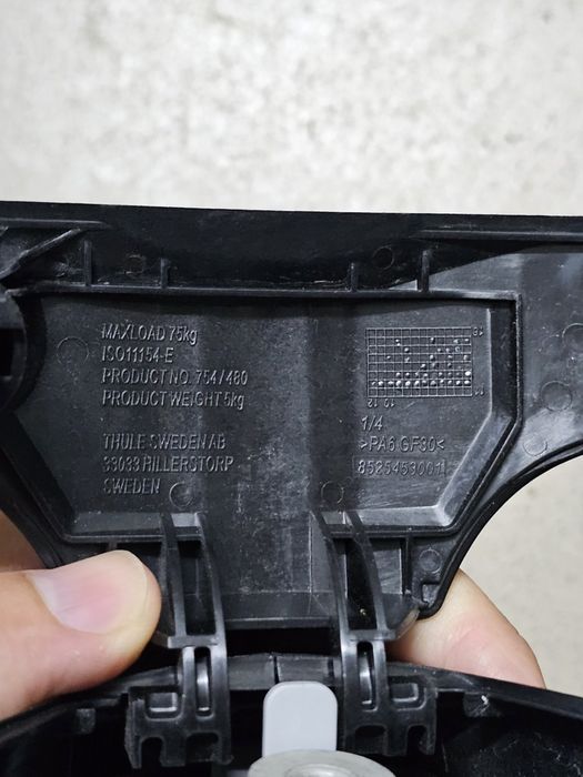 Thule rapid system 754 + kit 1039