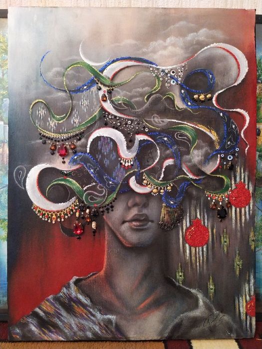 Художественная работа "миллий"