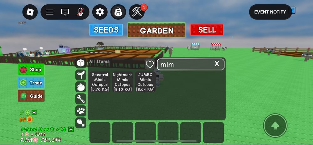 роблока гров а гарден петы