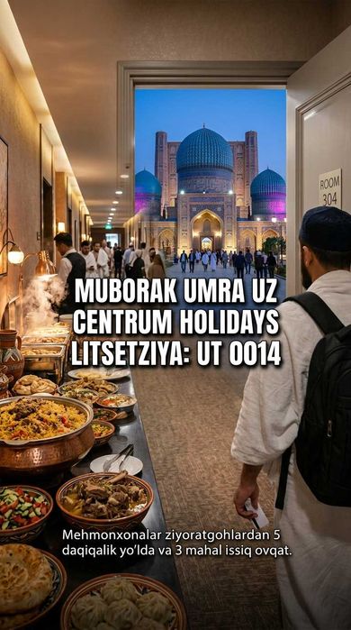 Centrum Holidays Umra Tur Sergeli Bilet Narxi Muborak Umra Tur Paket