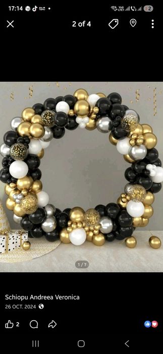 Arcada de baloane rotunda, orice model la  cel mai.mic pret