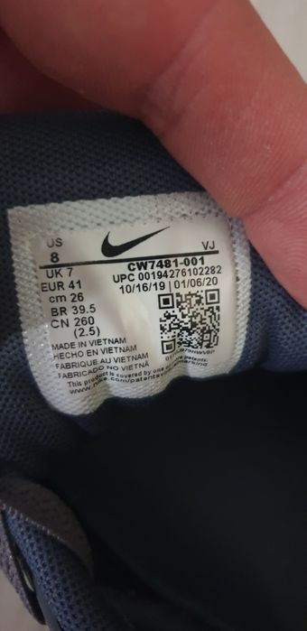 Nike Air Max 90 UK 7 US 8 Mens Size 41/26см. ОРИГИНАЛ! Мъжки Маратонки