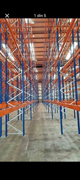 Vând rafturi metalice