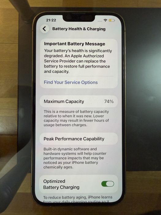 iPhone 13 Pro Max 512 gb Gold / Auriu