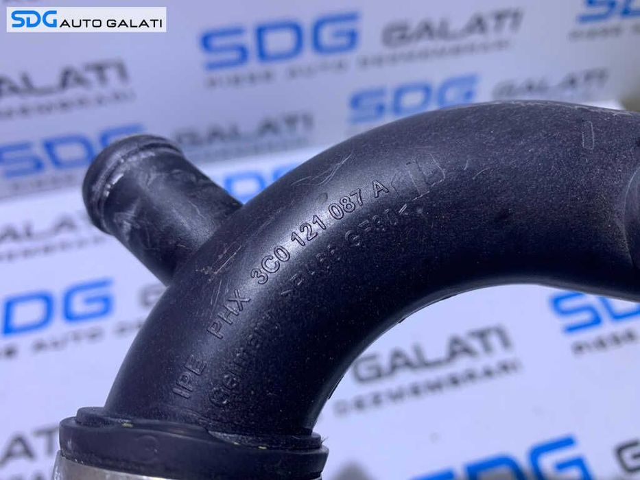 Furtun Conducta Apa Lichid Racire Motor Volkswagen Jetta 1.6TDI CAYB CAYC 2005 - 2011 Cod 3C0121087A[S0354]