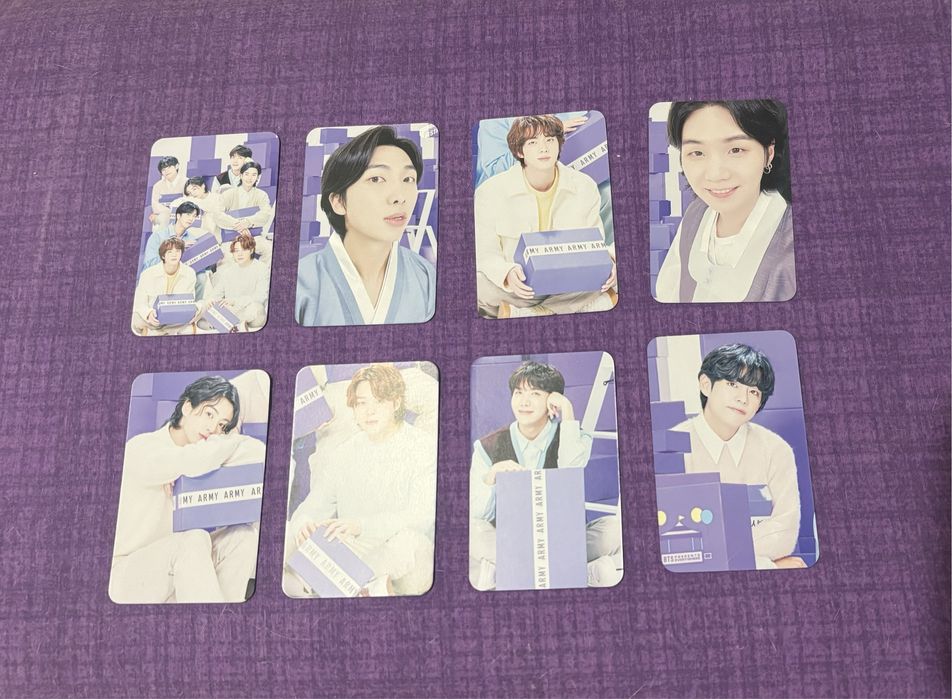 Сет картички на BTS kpop Кпоп
