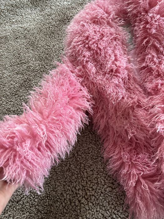 Ефектно розово палто