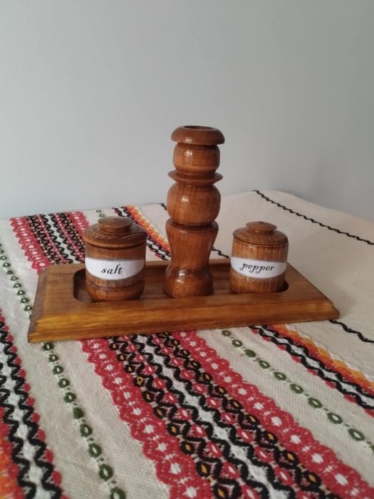 Дървена ръчно изработена декорация за дом