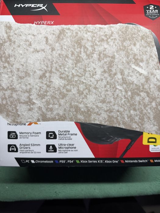 Геймърски слушалки HyperX Cloud III, PC, PS5, PS4, Xbox Nintendo Mac