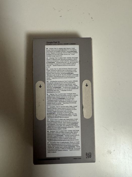Telefon Google Pixel 10 128gb Obsidian