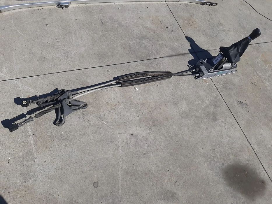 timonerie maneta schimbator 1.6 tdi skoda superb 2 3t facelift 6 trepte 3t0711049d  1k0711061b