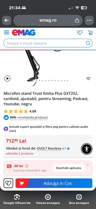 Microfon gaming pro