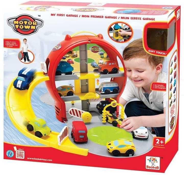 детска играчка MOTOR TOWN Моят първи гараж