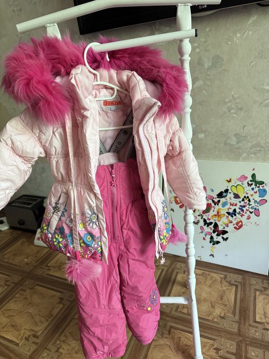 Куртка и комбенизон на девочку