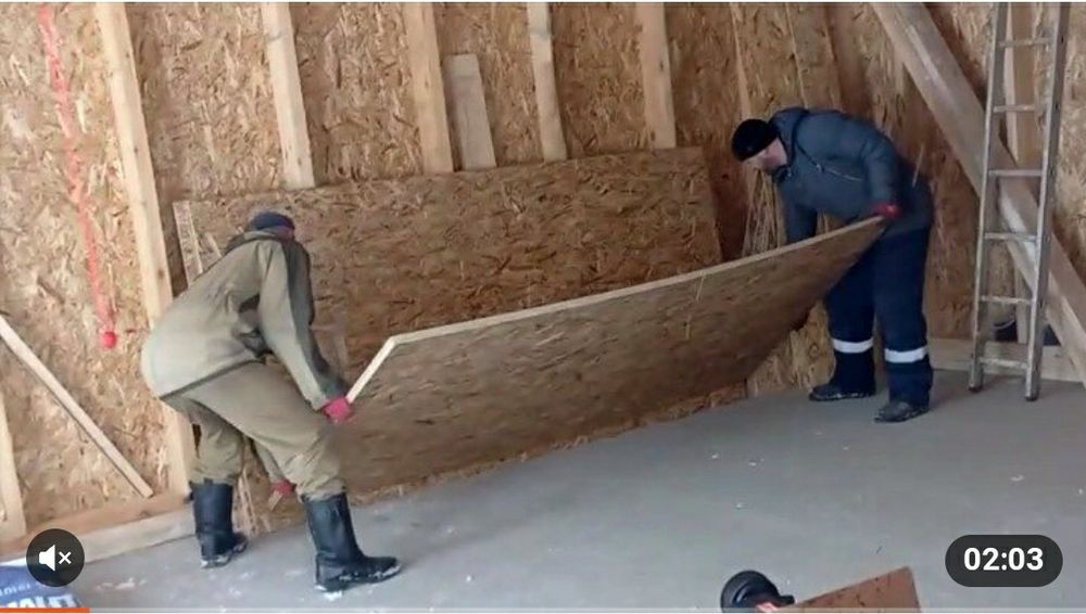 ОСБ ПАНЕЛИ установка (монтаж)