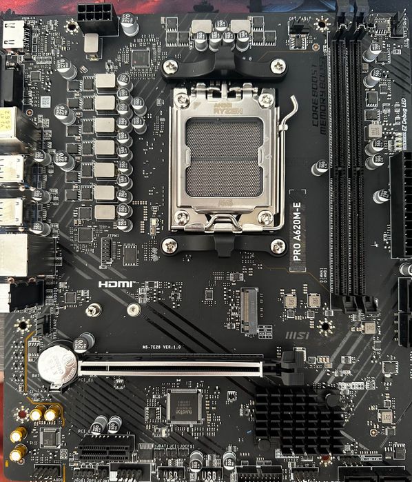 Материнская плата MSI PRO A620M-E