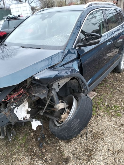 Motor Skoda karoq. Avariata lovită.  Cutie dsg. Se vinde și întreagă.