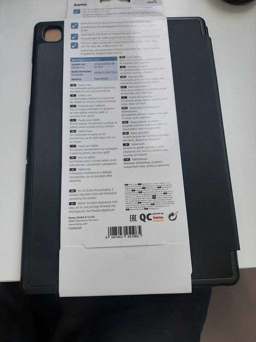 Husă de tabletă Hama pentru Samsung Galaxy Tab A7 10.4