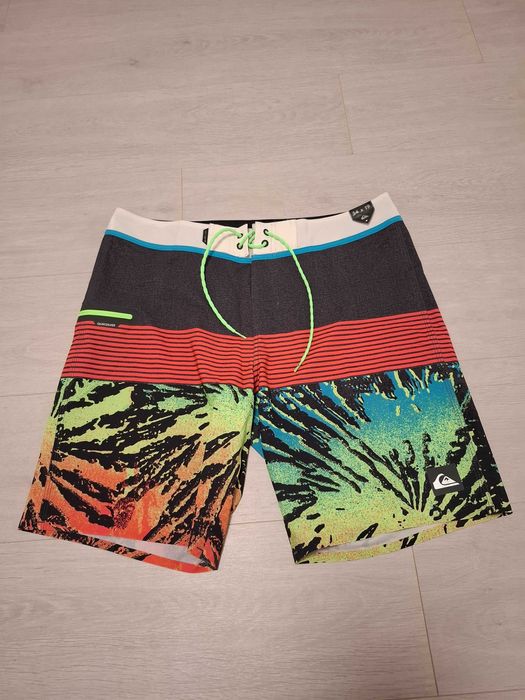 quiksilver pantaloni scurti plaja bazin inot surfing 34