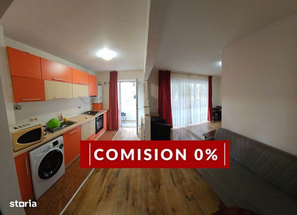 Apartament 39mp | parter | mobilat | balcon inchis | zona Florilor — fotografia 1