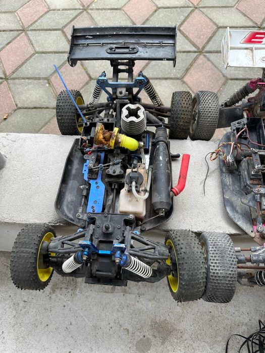 Automodel rc nitro cu telecomanda + piese schimb
