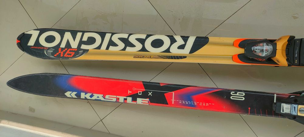 Качествен комплект ски+обувки