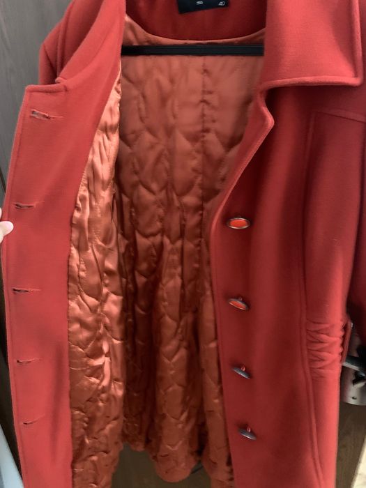 Palton dama L lana 80%+ casmir 20%