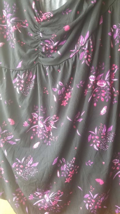 Rochie lunga dama model floral