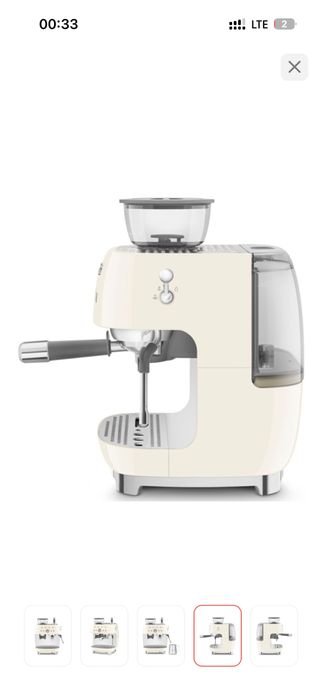Кофемашина Smeg EGF03BLEU черный