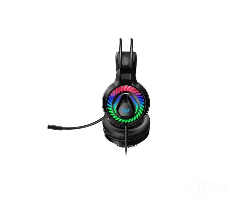- Наушники проводные AULA S605 RGB