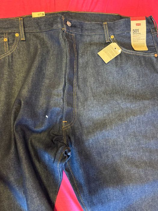 Blugi Levi's Strauss model 501 original albastru inchis Denim