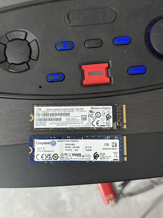 Продам 2ssd m2 по 1tb