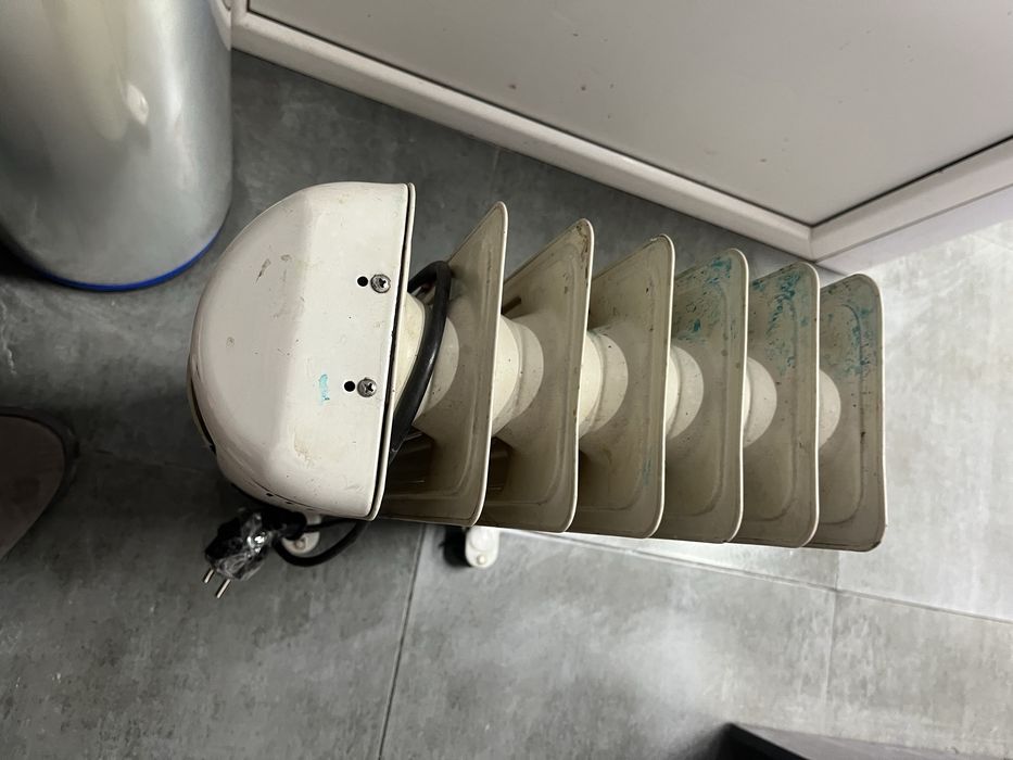 Обогреватель работает