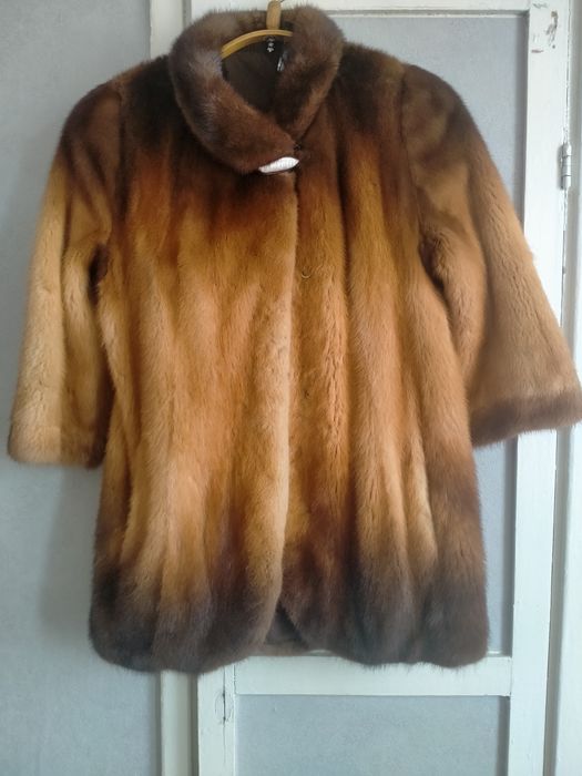 Шуба норковая б/у