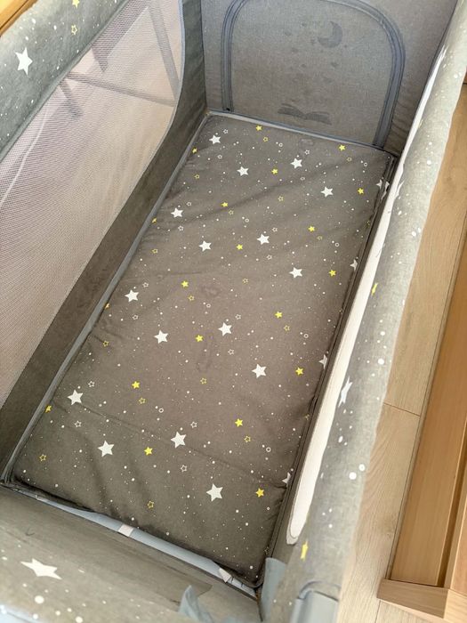 Бебешка кошара Cangaroo с матрак Ikea 120/60