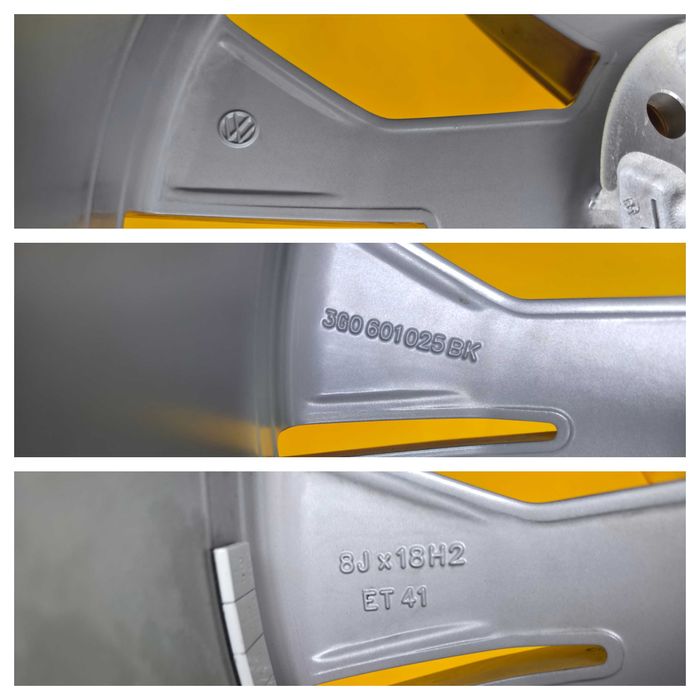 Roti Jante Anvelope IARNA 235/45/18 5x112 OEM VW Passat NOI 2025