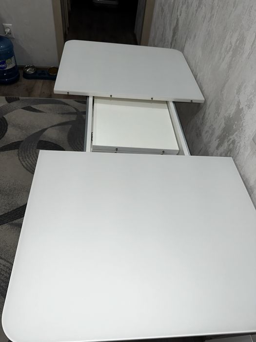 Куханный стол стекло матовое