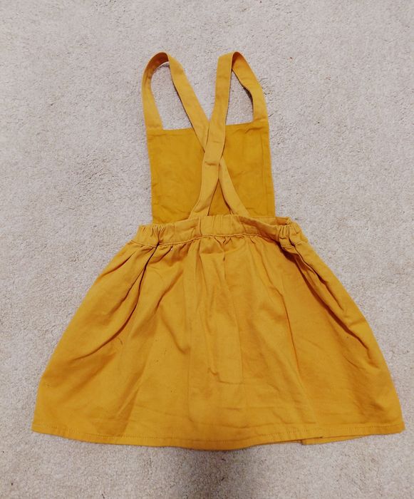 LCW ECO Детска рокля с бродерия без ръкави, 100% памук, размер 104-110