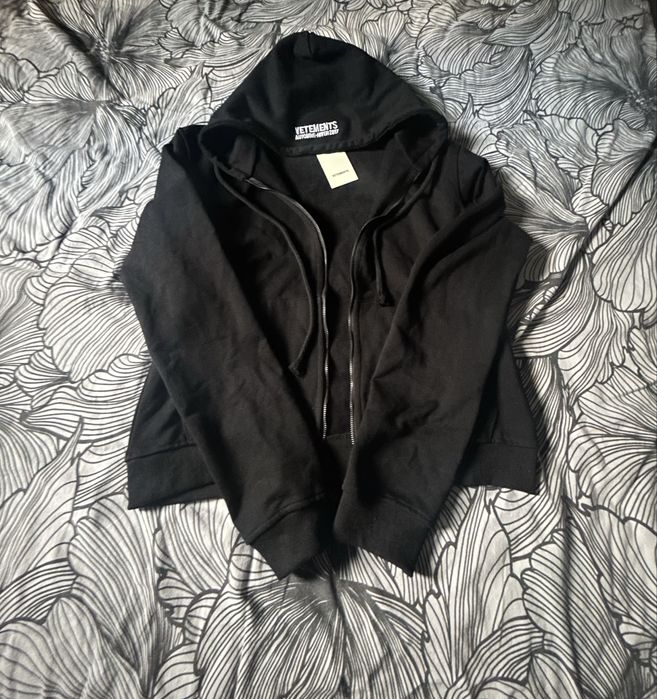 zip hoodie vetements
