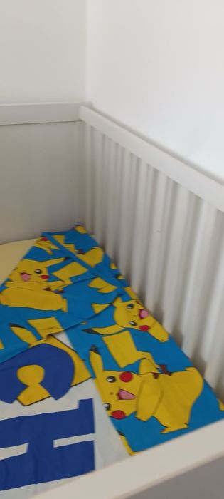 Детско дървено креватче 120 на 60 см.