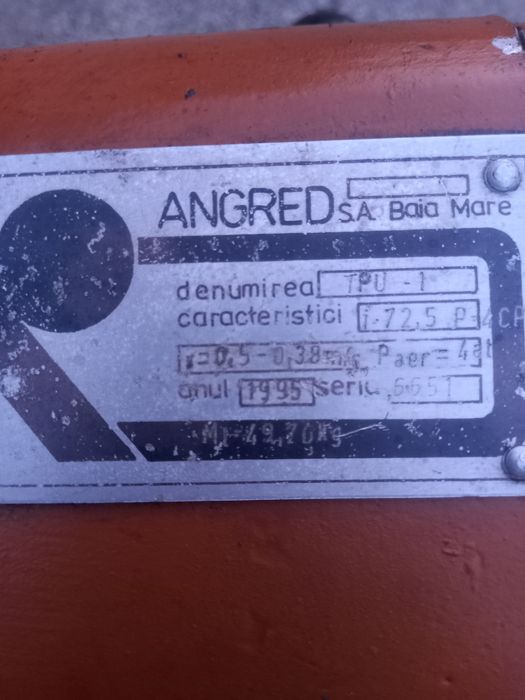 troliu pe aer nefolosit niciodată fabricat de Angred Baia Mare